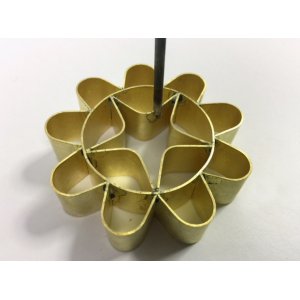 画像: 揚げ菓子調理器具　カノム・ドークジョーク　9ホール（8ｃｍ）