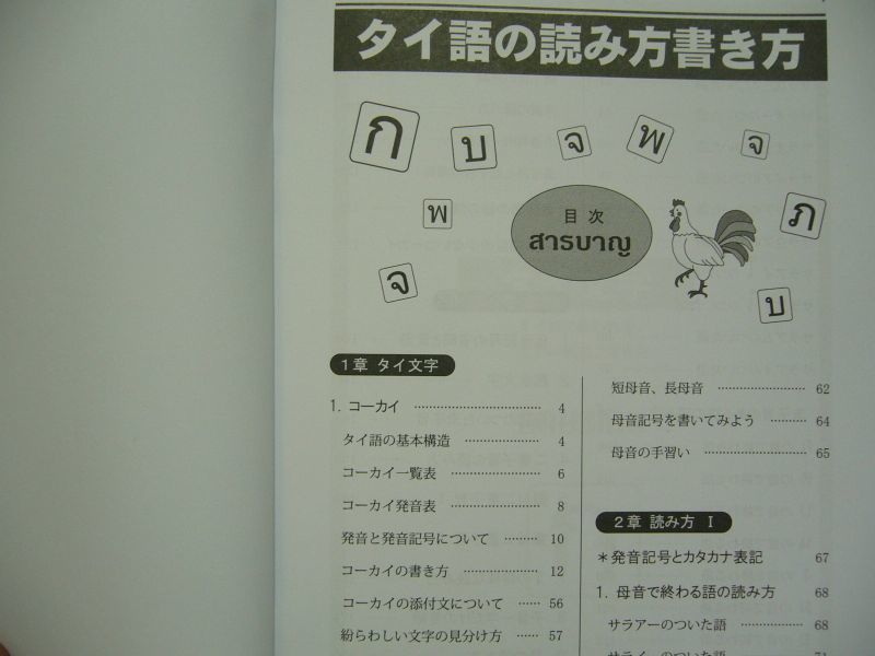 タイ語の読み方書き方 タイ雑貨のチャイディー